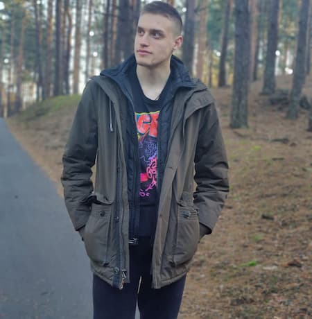 Зображення одного з членів команди, а саме Іллі