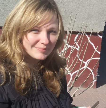 Зображення одного з членів команди, а саме Ольги